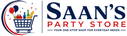 Saan's Party Store Logo