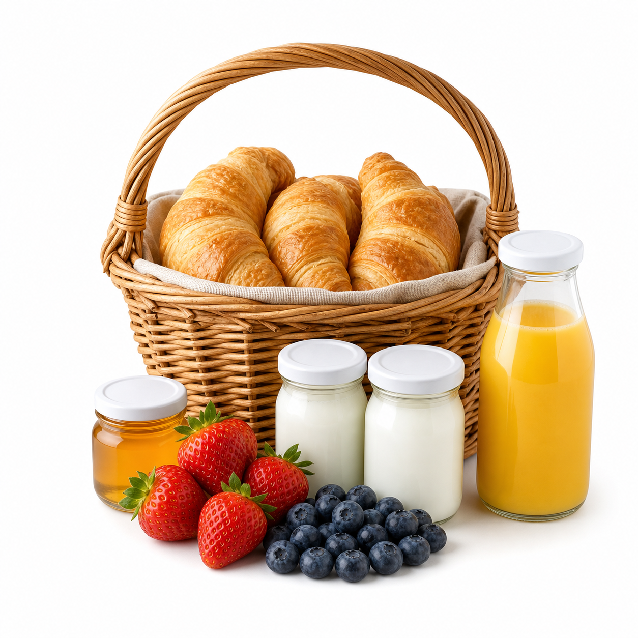 Family Breakfast Essentials Basket